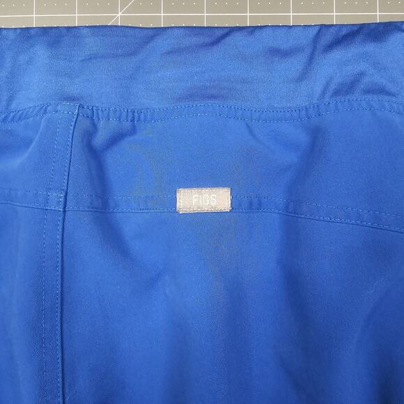 Figs Technical Collection Scrub Pants Womens XXL Tall Blue Hospital T21004T - Picture 9 of 13